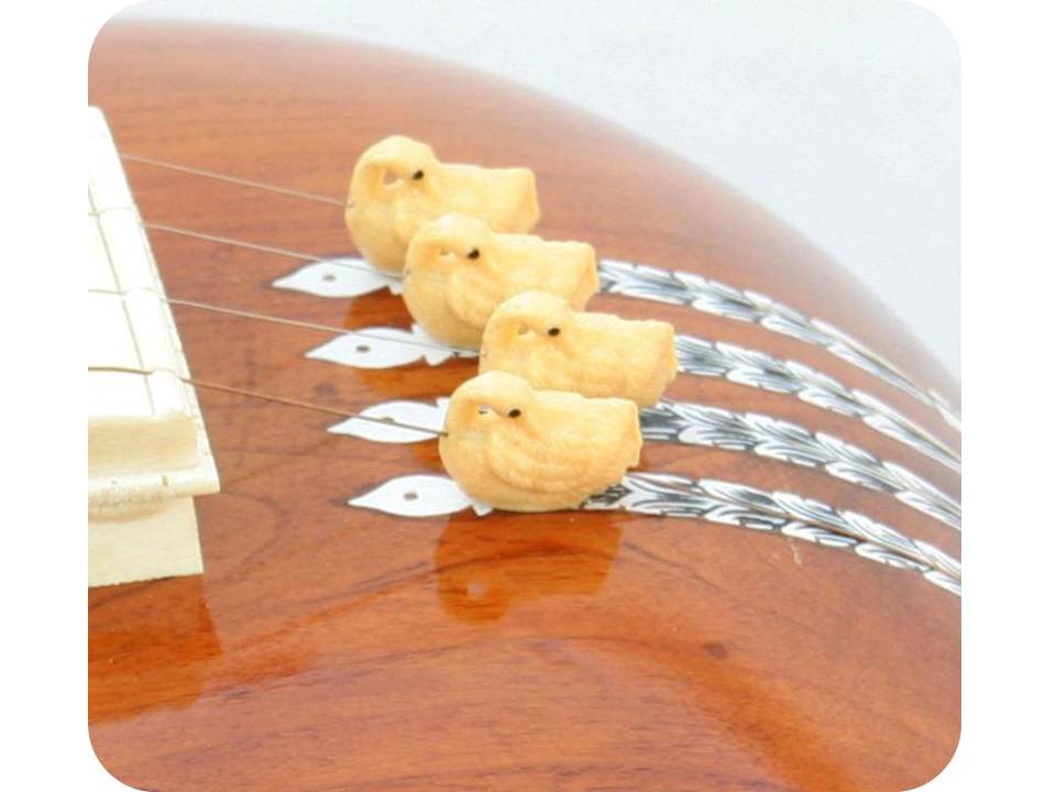 SITAR ACCESSORIES TARAF PEGS MOGARE GORMMETS SYMPATHETIC PEGS GSMA014