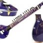SITAR BLUE FUSION ELECTRIC STUDIO WITH FIBERGLASS CASE GSM0133#