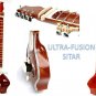 SITAR ULTRAPRO NATURAL FUSION ELECRIC SIATR WITH FIBREGLASS CASE GSM016