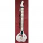 SITAR WHITE BEAUTY STUDIO FUSION WITH GIG BAG GSM021 CA