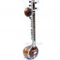 SITAR TEAKWOOD PROFESSIONAL DOUBLE TUMBA WITH FIBREGLASS CASE GSM001 GTC