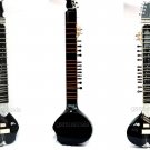 SITAR PACO BLACK FUSION  ELECTRIC  WITH FIBERGLASS CASE GSM018