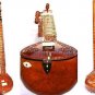 SITAR STANDARD HAND CARVED WITH GIG BAG GSM006