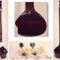 SITAR ULTRA PRO ELECTRIC STUDIO FUSION CORAL ACOUSTIC WITH FIBERGLASSCASE#