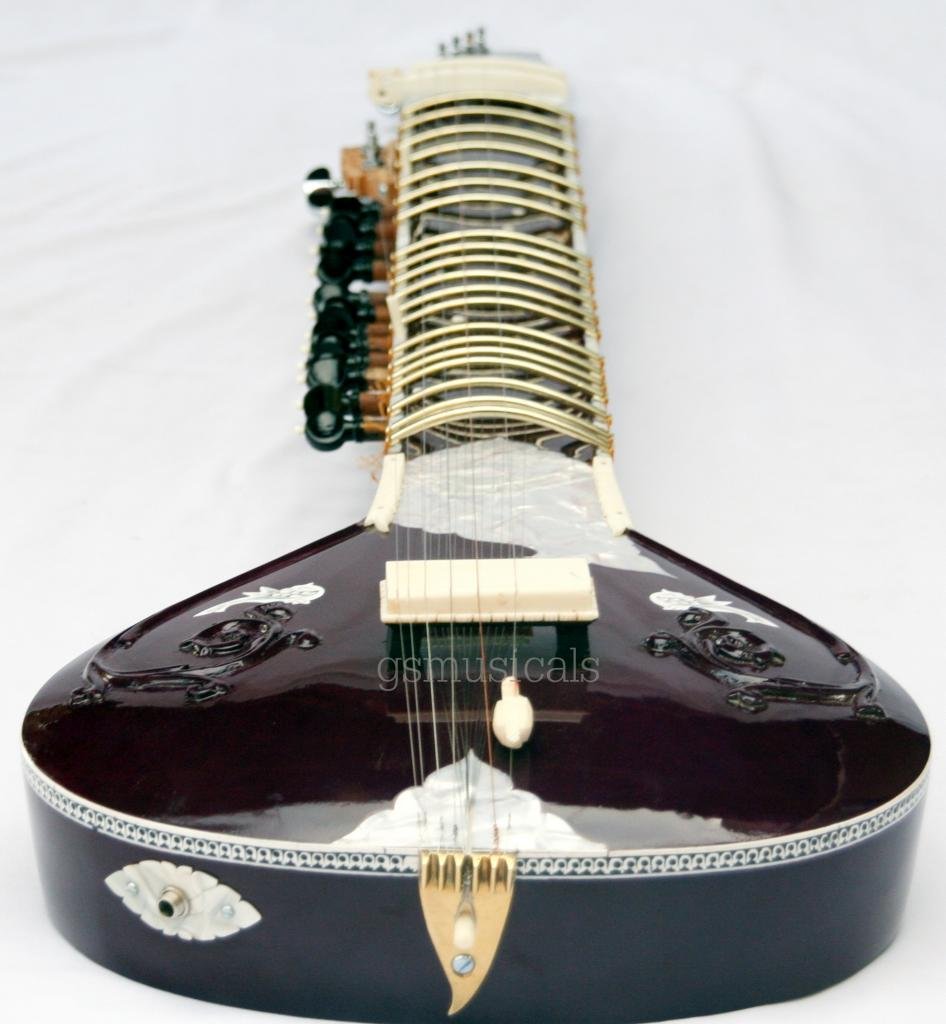 SITAR FUSION PEARL ELECTRIC WITH GIG BAG GSM014