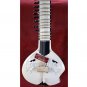 SITAR WHITE BEAUTY STUDIO FUSION WITH FIBERGLASS CASE GSM021GS#