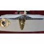 SITAR WHITE BEAUTY STUDIO FUSION WITH FIBERGLASS CASE GSM021GS#