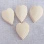 TANPURA FINE TUNNERS HEART SHAPE MADE OF BONE SET OF 4 GSMA015