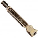 DILRUBA WITH FIBER BOX~CONCERT QUALITY~TUN WOOD~DILROBA~ESRAJ~DILLRUBA~ROSIN~