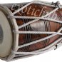 PROFESSIONAL QUALITY DHOLAK DRUM~ROPE TUNED~DHOLKI~SHESHAM WOOD & SPECIAL SKIN
