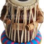 TABLA DRUMS SET~COPPER 4 KG BAYAN~SHEESHAM WOOD DAYAN~PROFESSIONAL QUALITY