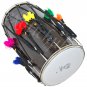 DHOL DRUMS~PUNJABI BHANGRA BLACK MANGO WOOD~DHOLAK~DHOLKI~GIDDA~DANCE~FREE! BELT