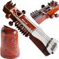 BUY SARANGI~DESIGNER TUN WOOD~SURANGI~SA​RUNGI~SAARANGI~​ROSIN/STRING EHS/CASE