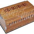 SWAR VARSHA HARMONIUM BY KAAYNA MUSICALS~TEAK WOOD~440 Hz~YOGA~BHAJAN~MANTRA~DJ