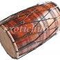 DHOL DRUM~PUNJABI BHANGRA~SOLID SHEESHAM WOOD~PLAYING STICK~DHOLAK~NAAL~PAKHAWAJ