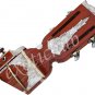 ESRAJ~ISRAJ WITH BOW~EXTRA LARGE SIZE~GEAR TUNING PEG~FREE ROSIN/STRING EHS