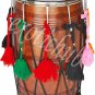 PUNJABI BHANGRA DHOL DRUMS~DARK SHEESHAM WOOD~PLAYING STICK~DHOLAK~GREAT SOUND