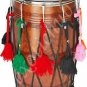 PUNJABI BHANGRA DHOL DRUMS~DARK SHEESHAM WOOD~PLAYING STICK~DHOLAK~GREAT SOUND