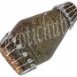 BRASS KHOL DRUMS~ANTIQUE FINISH~BOLT TUNED~MRIDANGA~EASY TUNE~YOGA~KIRTAN~BHAJAN