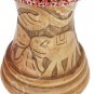 DJEMBES DRUM~JEMBE~FINE CRAFT WORK~MANGO WOOD~ROPE TUNED~HEIGHT 24"~SKIN 13"