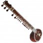 SITAR~RAVI SHANKAR STYLE WITH FIBER BOX~FREE!!! STRINGS/MIZRABS/BOOK~STRING EHS