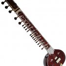 MUNDA SITAR WITH FIBER BOX~RAVI SHANKAR STYLE~FREE STRINGS/MIZRAB/BOOK~SITAR EHS