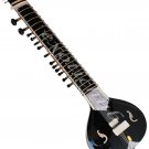 SITAR~ELECTRIC~TUN WOOD~BLACK COLOR~VILAYAT KHAN STYLE~SITAAR~FREE STRING~MIZRAB