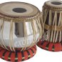 TABLA DRUM SET~PROFESSIONAL BRASS BAYAN~SHESHAM WOOD DAYAN~DOUBLE GAJRA SKIN