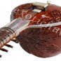 SITAR~RAVI SHANKAR STYLE WITH FIBER BOX~DESIGNER TUN WOOD~PRO QUALITY~STRING EHS
