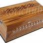 HARMONIUM~TEAK WOOD~SWAR DHARA~3½ OCTAVE~PETI~BAJA~KEYBOARD~YOGA~P​IANO EHS