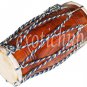 DHOLAK DRUM~ROPE + BOLT TUNED~SHEESHAM WOOD~HIGH PRO QUALITY~DHOLAK EHS