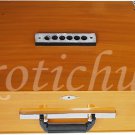 SAFRI HARMONIUM~TEAK COLOR~PETI~BAJA~3½ OCTAVES~9 STOP~440 Hz~YOGA~BHAJAN~KIRTAN