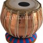 COPPER TABLA DRUM~4 KG HAMMERED BAYAN~SHEESHAM WOOD DAYAN~TABLA EHS