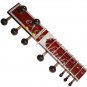 MUNDA SITAR~RAVI SHANKAR STYLE WITH FIBER BOX~FREE STRING/MIZRAB/BOOK~STRING EHS
