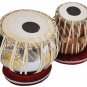 BUY TABLA DRUM SET~BRASS SWASTIC/SHREE DESIGN BAYAN~SHESHAM WOOD DAYAN