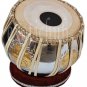 BUY TABLA DRUM SET~BRASS SWASTIC/SHREE DESIGN BAYAN~SHESHAM WOOD DAYAN