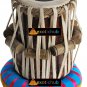 TABLA DRUMS~DESIGNER GOLDEN BRASS 2.5 KG BAYAN~SHEESHAM DAYAN~PROFESSIONAL SET