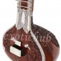 PEACOCK SITAR~DOUBLE TUMBA~FIBER BOX~RAVI SHANKAR STYLE~SITAAR~CONCERT QUALITY