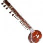 SITAR~RAVI SHANKAR STYLE WITH FIBER BOX~TUN WOOD~STRINGS/MIZRAB/BOOK~STRING EHS