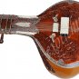 SITAR~RAVI SHANKAR STYLE WITH FIBER BOX~SPECIAL POLISH~TUN WOOD~CONCERT QUALITY