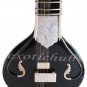 BLACK ELECTRIC SITAR~TUN WOOD~CAN PLAY WITH TABLA, HARMONIUM, TANPURA~SITAR EHS