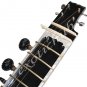 BLACK ELECTRIC SITAR~TUN WOOD~CAN PLAY WITH TABLA, HARMONIUM, TANPURA~SITAR EHS