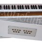 HARMONIUM~WHITE COLOR~3½ OCTAVE~11 STOP~5 DRONE~440 Hz~SHRUTI~YOGA~BHAJAN~KIRTAN
