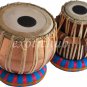 PRO COPPER TABLA DRUM~4KG HAMMERED BAYAN~YOGA~BHAJAN~KIRTAN~HARE RAMA - KRISHNA~