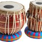 TABLA DRUMS SET~RED BRASS 2.5KG BAYAN~SHESHAM WOOD DAYAN~HAMMER/ CUSHION/COVER