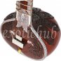 SITAR~RAVI SHANKAR STYLE WITH FIBER BOX~UNIQUE ART WORK ~ PROFESSIONAL QUALITY