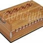 HARMONIUM~MAGIC VOICE SPL~TEAK COLOR~9 STOPS~440 Hz~SHRUTI~YOGA~KIRTAN~BHAJAN~DJ