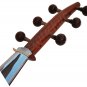 SAROD WITH FIBER CASE~CONCERT QUALITY~AMJAD ALI KHAN STYLE~TUN WOOD~SARUD~SAROOD