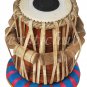 TABLA DRUMS~DELUXE STEEL~PROFESSIONAL GRADE~FREE BAG/BOOK/HAMMER/CUSHION/RING