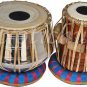 TABLA DRUMS~DELUXE STEEL~PROFESSIONAL GRADE~FREE BAG/BOOK/HAMMER/CUSHION/RING